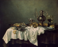 Завтрак, на столе омар (картина) — Виллем Клас Хеда
